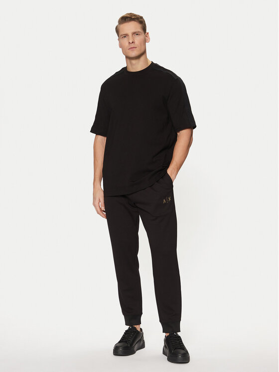 Armani Exchange Armani Exchange Spodnie dresowe XM000333 AF12269 UC001 Czarny Regular Fit