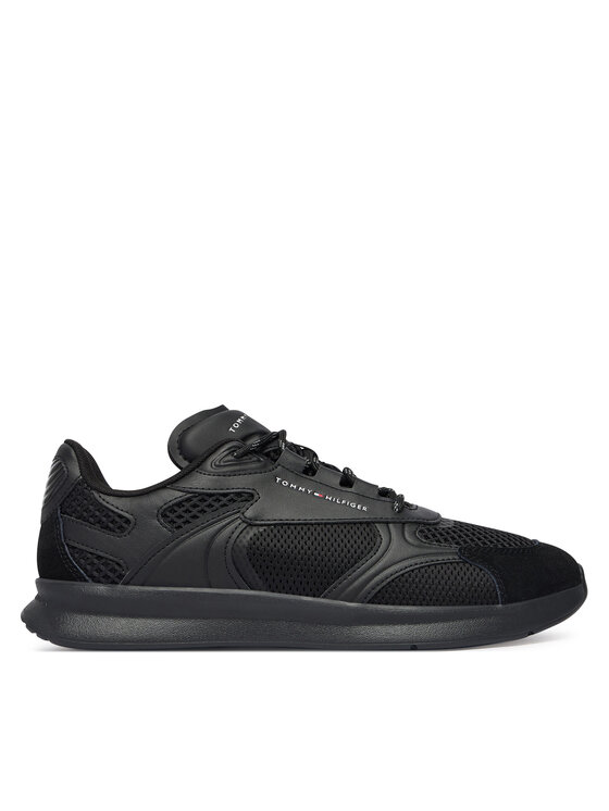 Tommy Hilfiger Tommy Hilfiger Sneakers Lightweight Runner Monocolor FM0FM05928 Schwarz