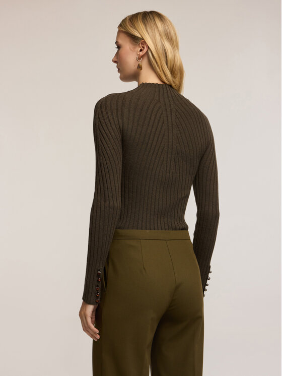 Motivi Motivi Maglione M552W003655N035 Verde Slim Fit