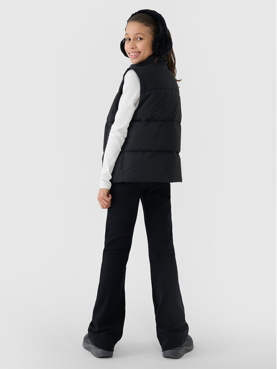 4F 4F Kamizelka casual Czarny Oversize