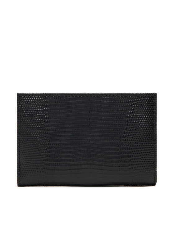 Coccinelle Coccinelle Große Damen Geldbörse TL4 Metallic Lizard E2 TL4 11 66 01 Schwarz