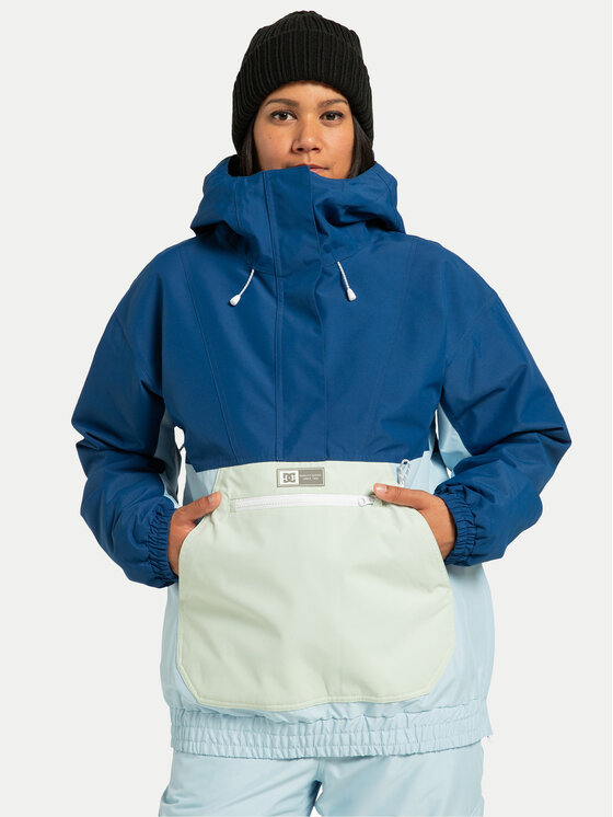DC Shoes DC Shoes Kurtka snowboardowa Chalet Anorak ADJTJ03053 Niebieski Regular Fit