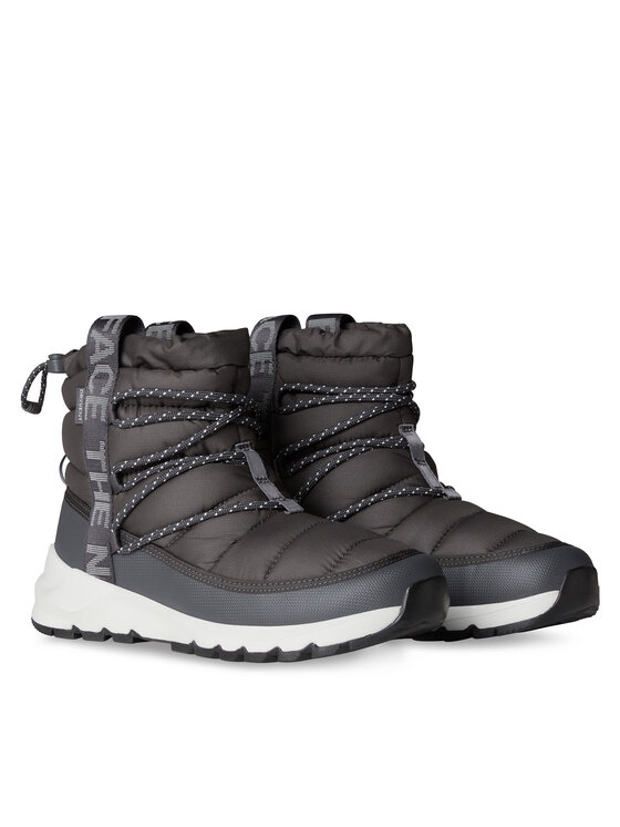 The North Face The North Face Cizme de zăpadă Thermoball Lace Up Wp NF0A5LWDCIH1 Gri