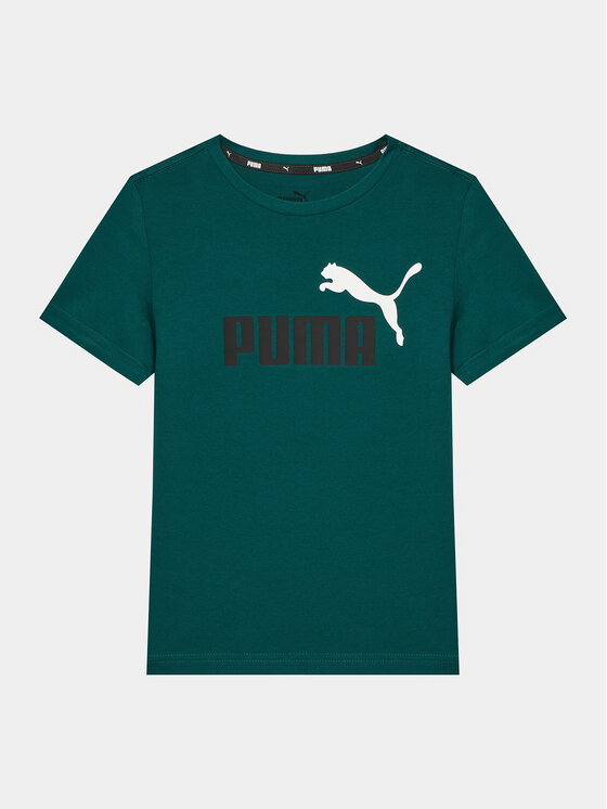 Puma t shirt grün cheap