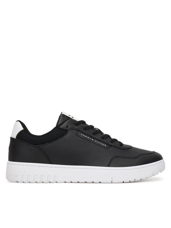 Tommy Hilfiger Tommy Hilfiger Sportcipők Basket Core Lite Lth FM0FM05868 Fekete