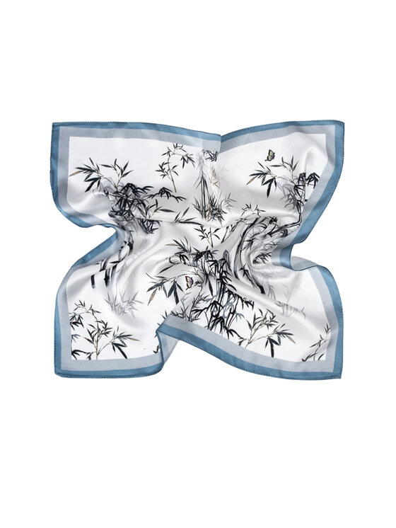 ALLORA BE UNIQUE ALLORA BE UNIQUE Foulard 100% silk Bianco