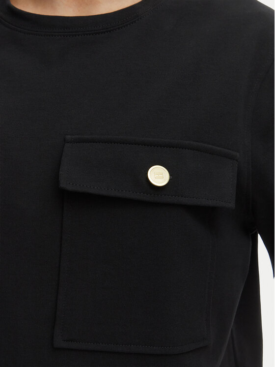 Tommy Hilfiger Tommy Hilfiger T-shirt WW0WW49249 Nero Relaxed Fit