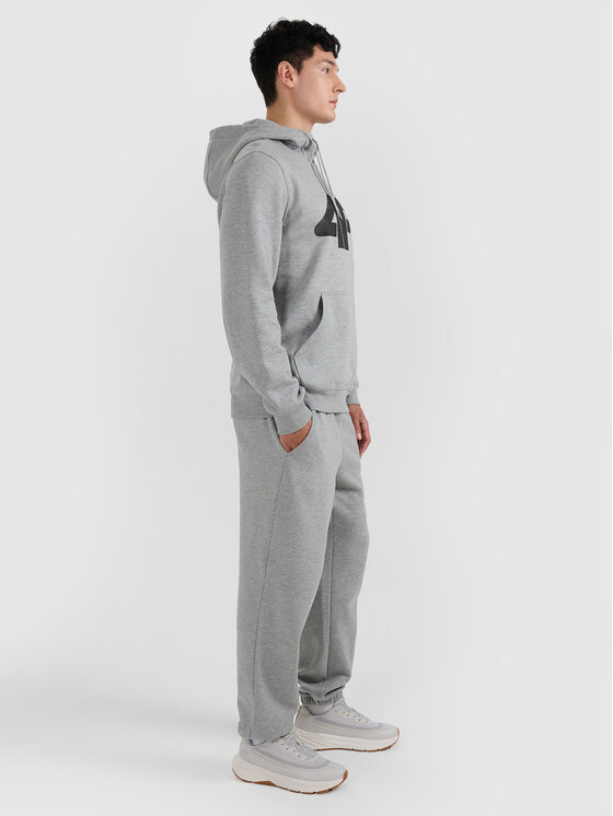 4F 4F Bluza NOS Szary jasny Regular Fit
