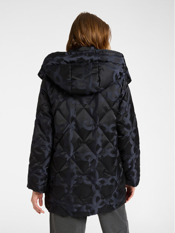 Elena Mirò Elena Mirò Giubbotto piumino F897P200163N001 Nero Over Fit