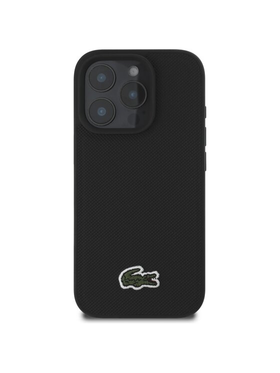 Lacoste Lacoste Etui na telefon Apple iPhone 16 Pro Czarny