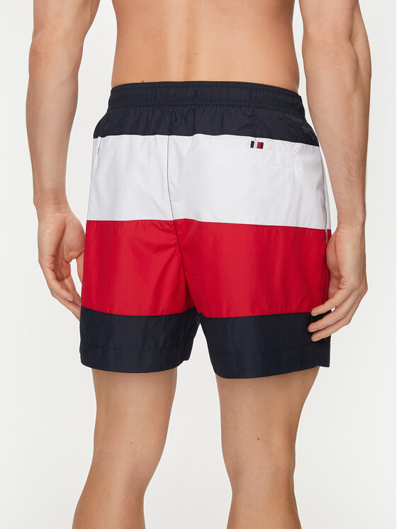 Tommy Hilfiger Tommy Hilfiger Szorty kąpielowe UM0UM03263 Kolorowy Regular Fit