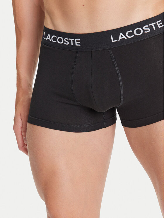 Lacoste Lacoste Set od 7 pari bokserica 5H2385 Crna