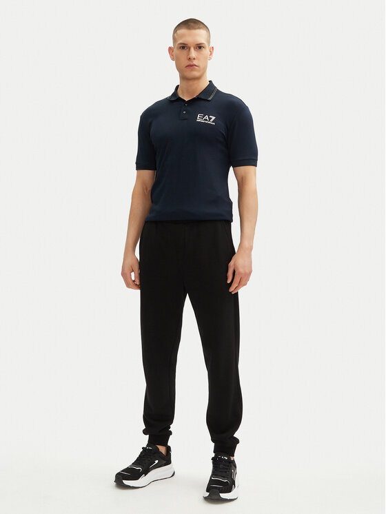 EA7 Emporio Armani EA7 Emporio Armani Polokošile 7M000300 AF13739 UB102 Tmavomodrá Slim Fit