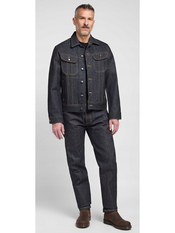 Lee Lee Kurtka przejściowa 101 Rider Jacket Niebieski Regular Fit