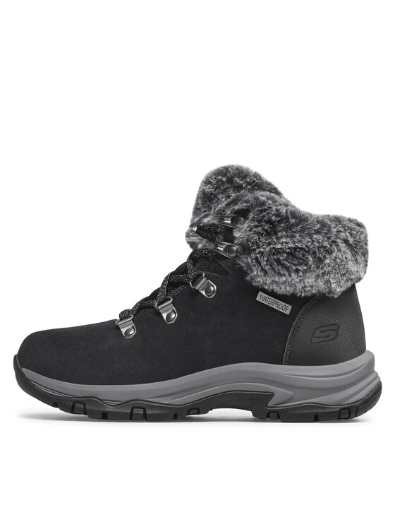 Skechers Skechers Ghete Falls Finest 167178/BLK Negru