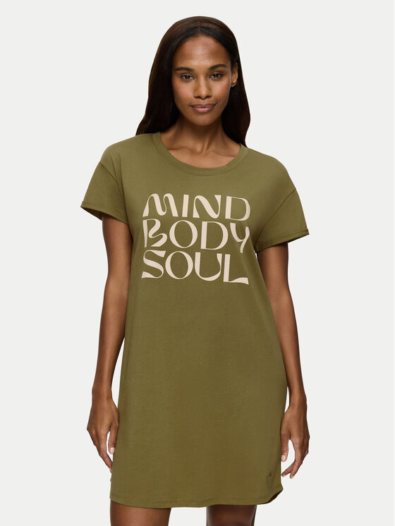 Triumph Camicia da notte 10221117 Verde Modivo