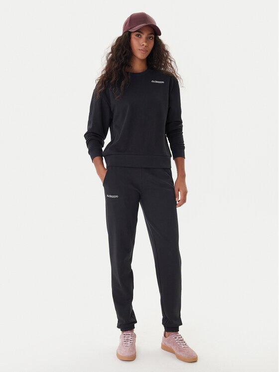 Kappa Kappa Sportinės kelnės Festa 331M34W Juoda Regular Fit