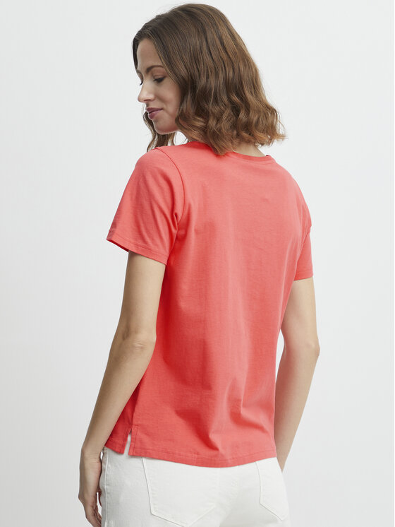 T-shirt 20611797 Corallo Regular Fit