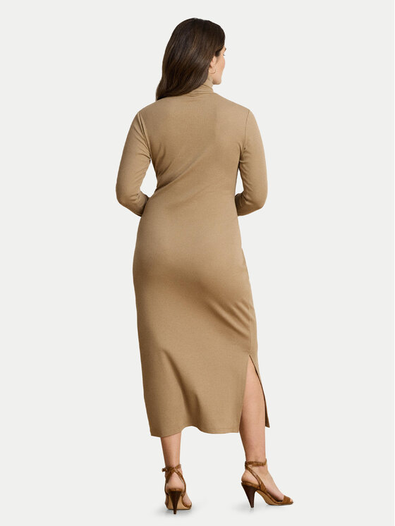 LAUREN RALPH LAUREN LAUREN RALPH LAUREN Kootud kleit 200980028500 Tumebeež Slim Fit