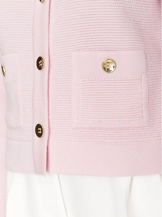 Luisa Spagnoli Luisa Spagnoli Strickjacke 100023 Rosa Regular Fit