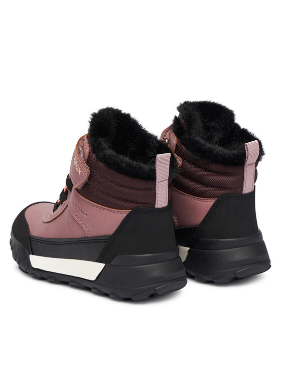 Geox Geox Škornji za sneg J Trekkyup B Ab J46M7A 0MEMS C8007 S Roza