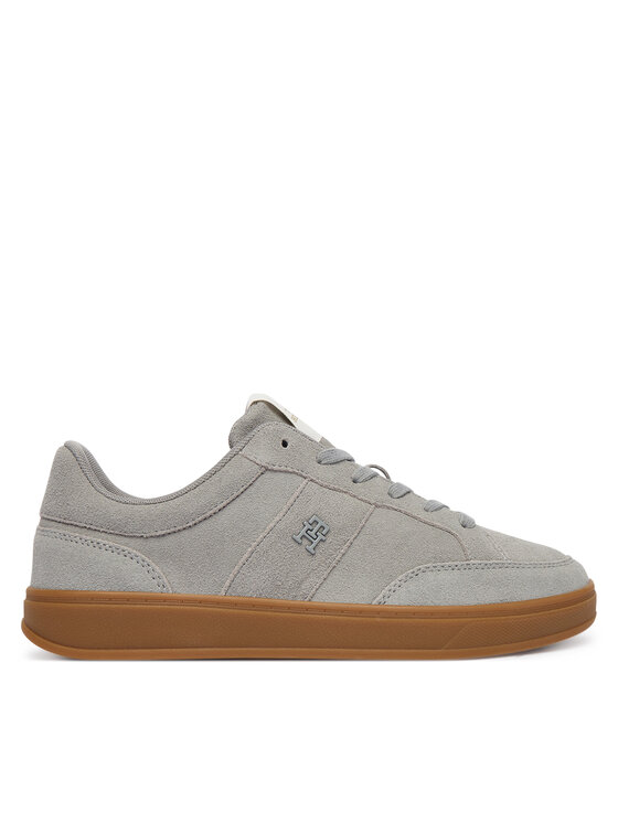 Tommy Hilfiger Tommy Hilfiger Sneakersy Th Heritage Court Sneaker Suede FW0FW09266 Šedá