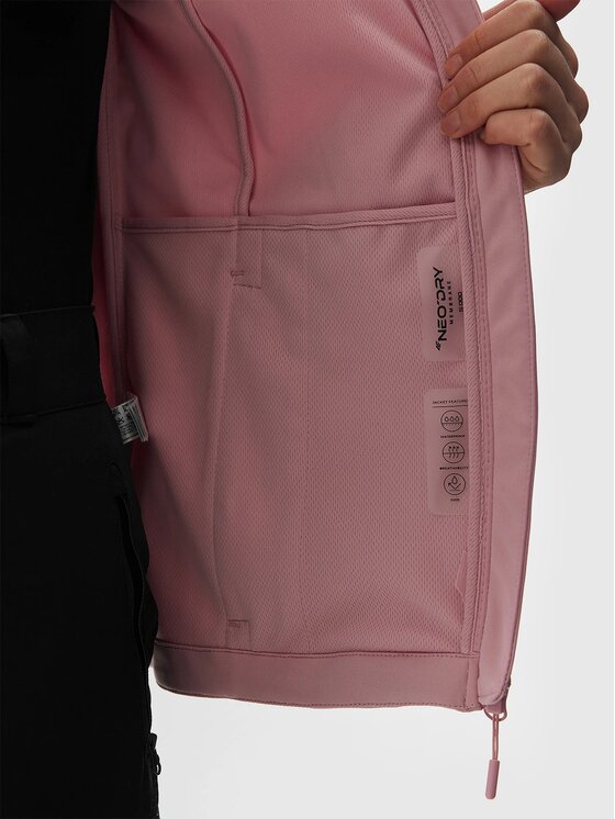 4F 4F Giacca softshell 4FWSS24TSOFF215-56S Rosa Regular Fit
