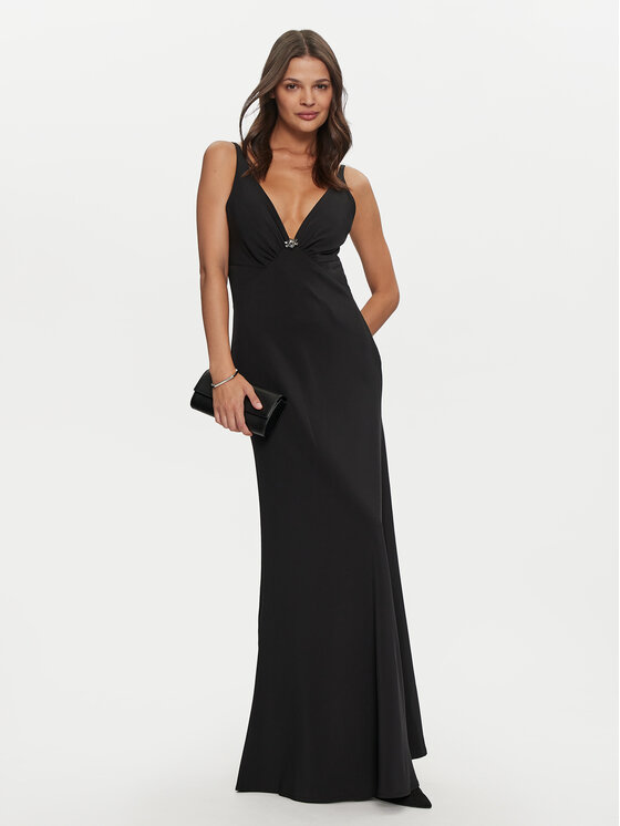 Rinascimento Rinascimento Õhtune kleit CFC0119827003 Must Regular Fit