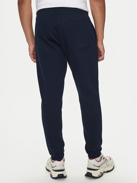 Tommy Jeans Tommy Jeans Jogginghose Flag DM0DM20473 Dunkelblau Slim Fit