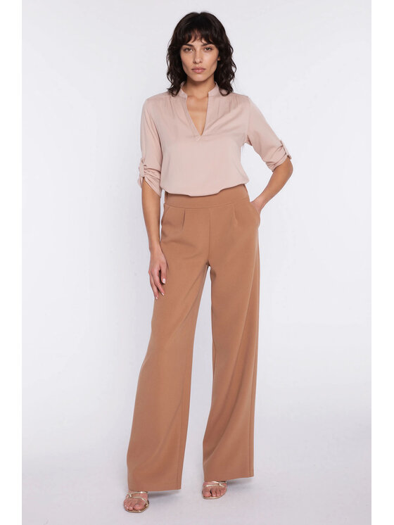 NIFE NIFE Halenka B227 Béžová Regular Fit