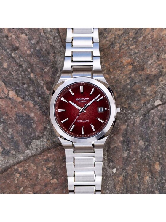 Casio Casio Hodinky EFK-200D-4AER Strieborná