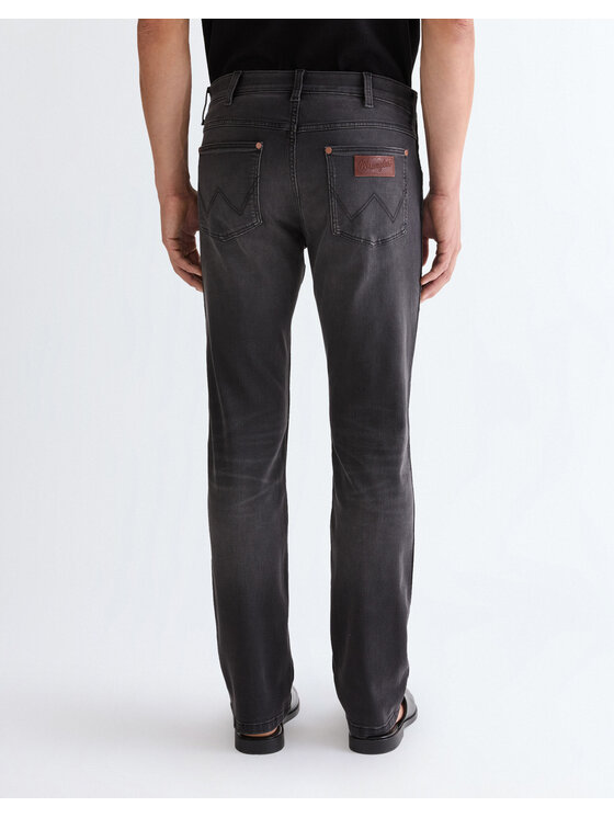 Wrangler Wrangler Jeansy GREENSBORO Szary Straight Leg
