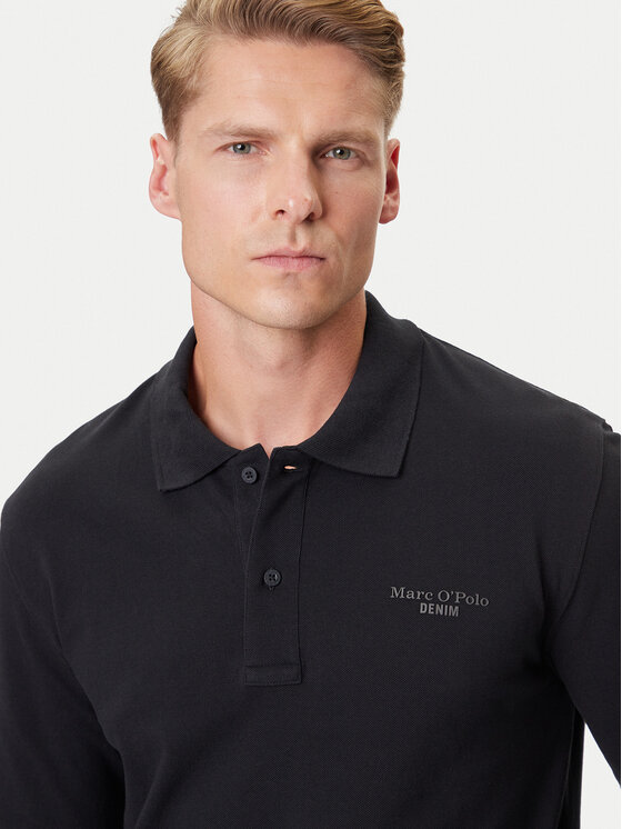Marc O'Polo Denim Marc O'Polo Denim Polo 5000007204 Czarny Regular Fit