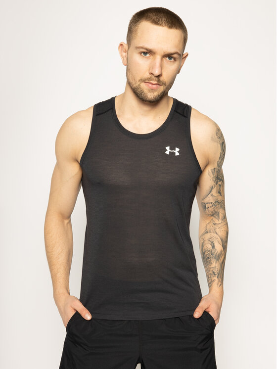 Under Armour Technisches T Shirt Ua Streaker Singlet 1326578 Schwarz Fitted Fit Modivo