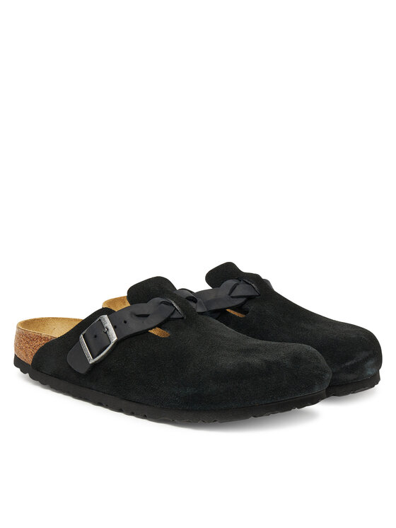 Birkenstock Birkenstock Şlapi Boston Braided 1030497 Negru