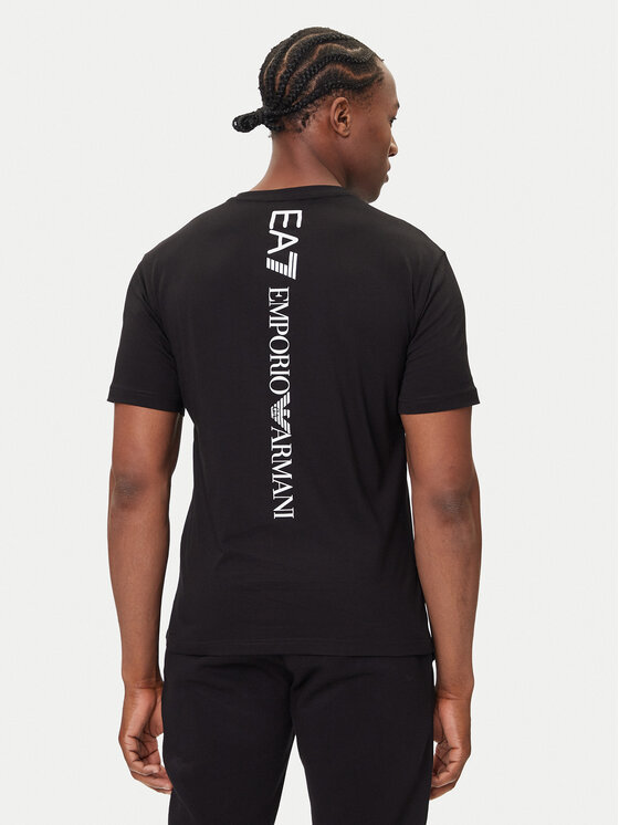 EA7 Emporio Armani EA7 Emporio Armani T-Shirt 7M000567 AF10375 MC001 Černá Regular Fit