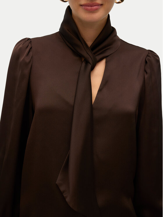 Vero Moda Vero Moda Halenka Nini 10336252 Hnědá Standard Fit