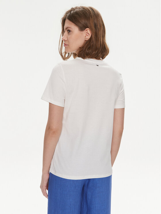 Weekend Max Mara Weekend Max Mara Majica Yen 2415971052 Bela Regular Fit
