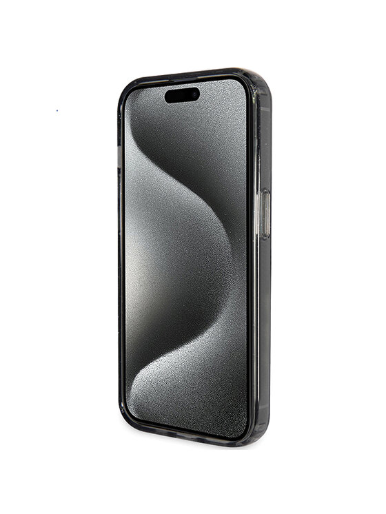 Guess Guess Etui na telefon iPhone 15 Plus Czarny