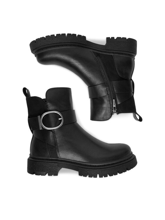 JENNY JENNY Botki CEO-WS5899-10 Czarny