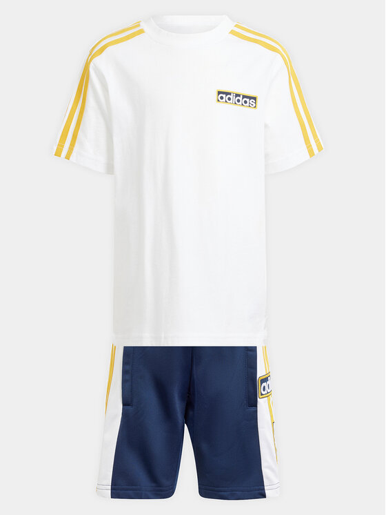 adidas Set tricou și pantaloni scurți Adibreak IN2108 Colorat Regular Fit