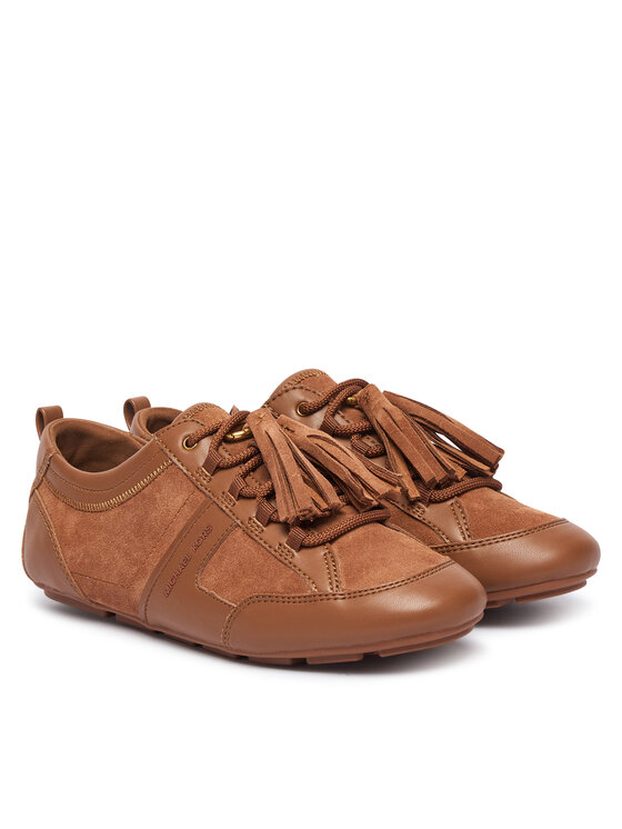 MICHAEL Michael Kors MICHAEL Michael Kors Sneakersy Keely 43F6KLFS2S Hnědá