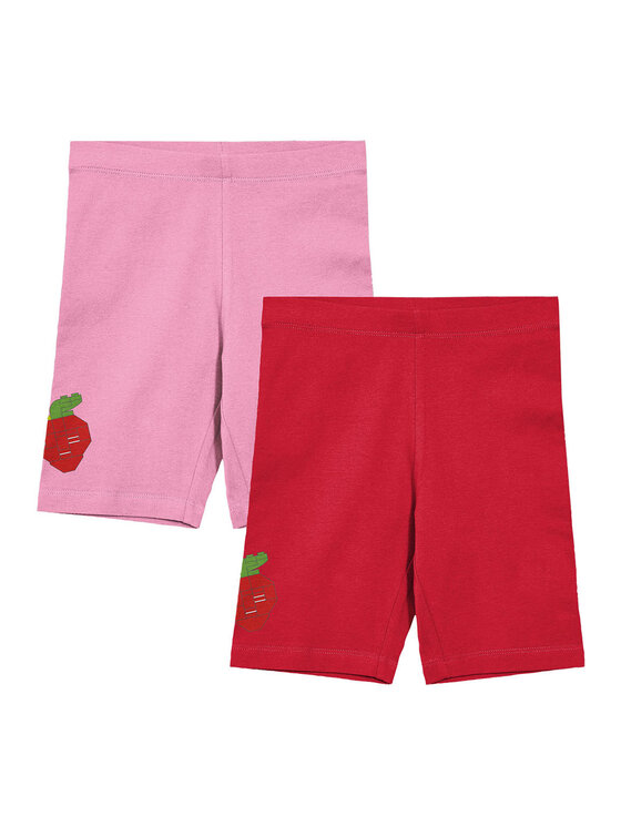 LEGO LEGO Szorty 11011368/349 Czerwony Regular Fit