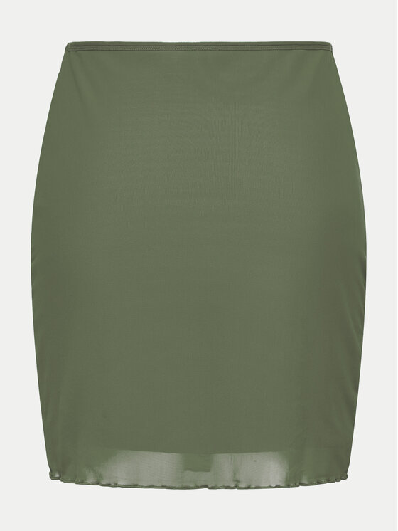 ONLY ONLY Cпідниця-міні 15315816 Зелений Regular Fit