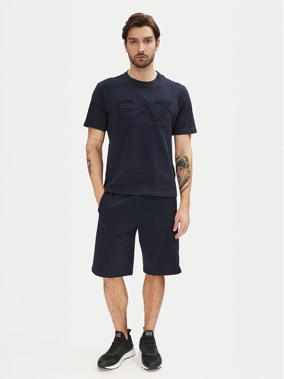 EA7 Emporio Armani EA7 Emporio Armani T-Shirt 7M000149 AF14772 UB102 Granatowy Regular Fit