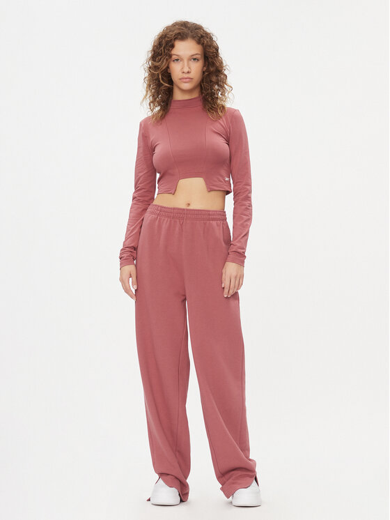 Reebok Reebok Spodnie dresowe Classics IL4648 Różowy Regular Fit