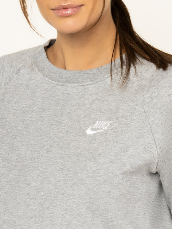 Nike Nike Bluza Essential Crew BV4110 Szary Regular Fit