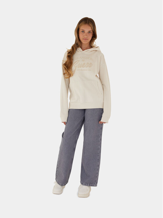 Guess Guess Суитшърт J4RQ21 KA6R3 Бежов Regular Fit