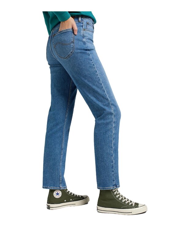 Lee Lee Jeansy L30UVDE04 Niebieski Regular Fit