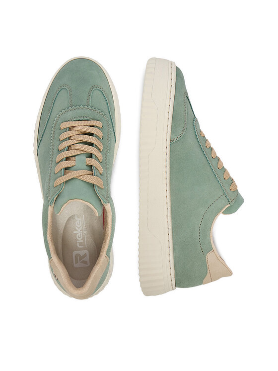 Rieker Rieker Sneakers N9910-52 Türkisfarben